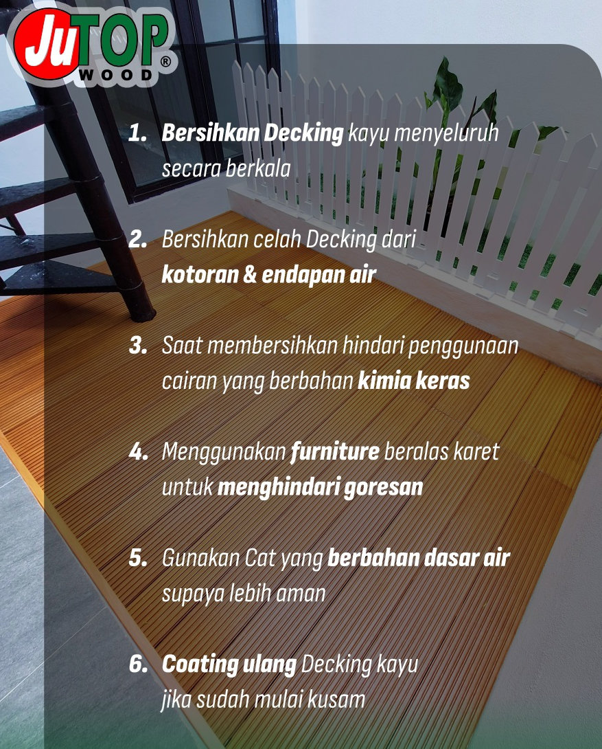 Cara Merawat Decking